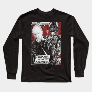 "RUN THE MACHINES" Long Sleeve T-Shirt